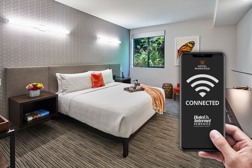 hotel wifi network design